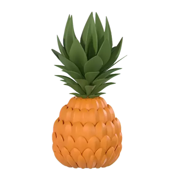 Piña 3D Graphic