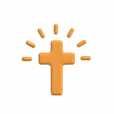 Christ Symbol 3D Graphic