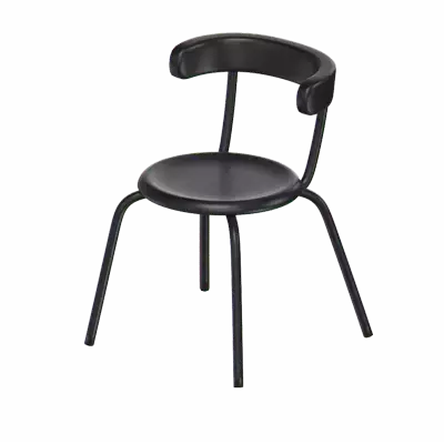 Cafe Chair 3D Graphic