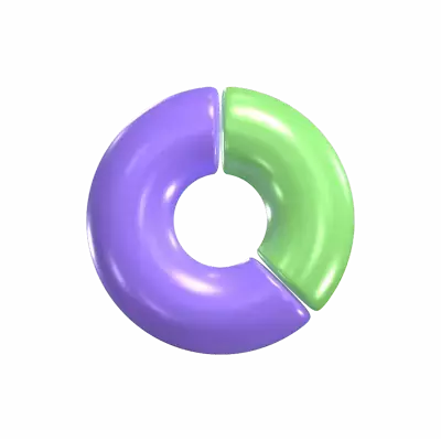 Donut Chart 3d model--2dac87be-5564-45ed-95d8-236b3a73a3e8