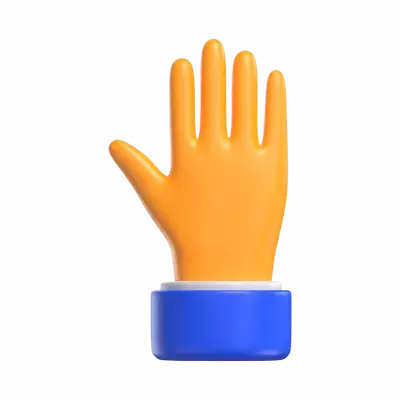 Back Of Hand 3D Graphic