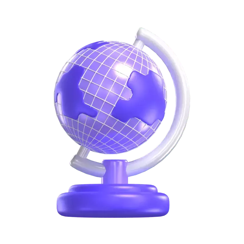 Globe 3D Graphic