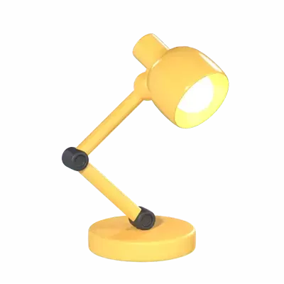 Desk Lamp 3D Graphic