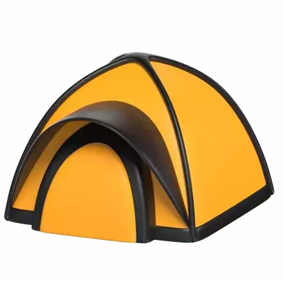 Camping Tent 3D Graphic