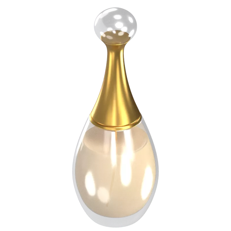 Perfume Bottle 3D Graphic