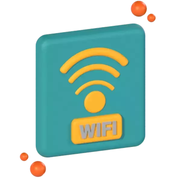 Wifi gratuito 3D Graphic