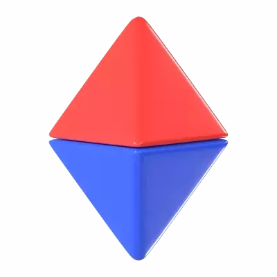 Double Memphis Pyramid 3d model--6e64a9d4-f493-44ca-b4d5-d07f32fd3d26