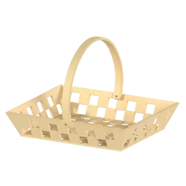 Basket 3D Graphic