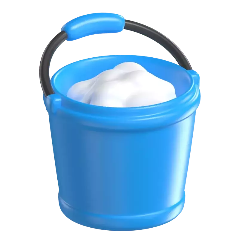Soap Bucket 3D Graphic
