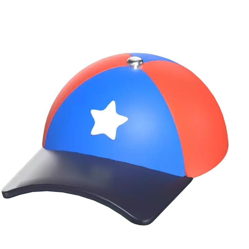 Sports Cap 3D Graphic