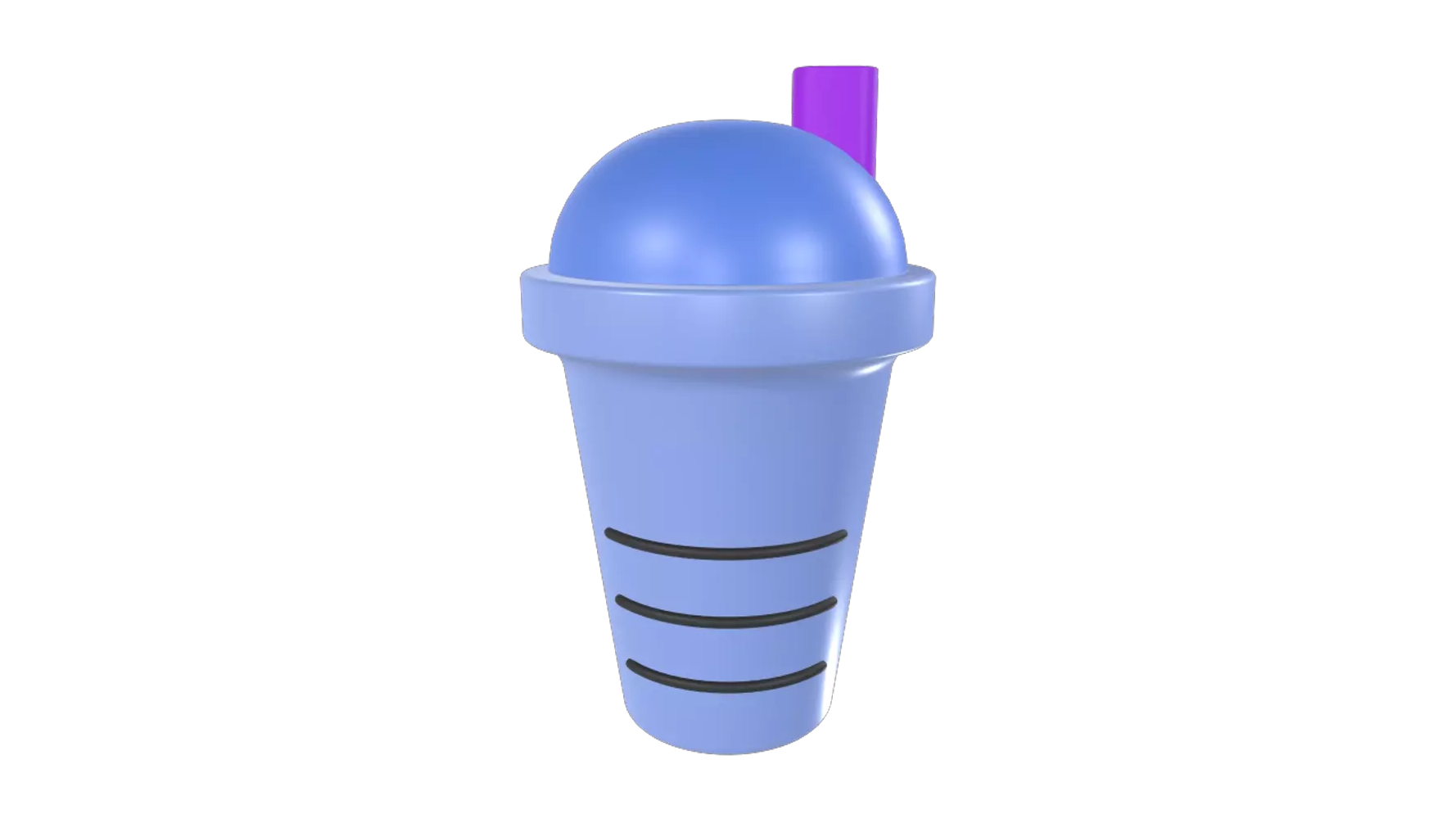 Gym Bottle 3D Graphic