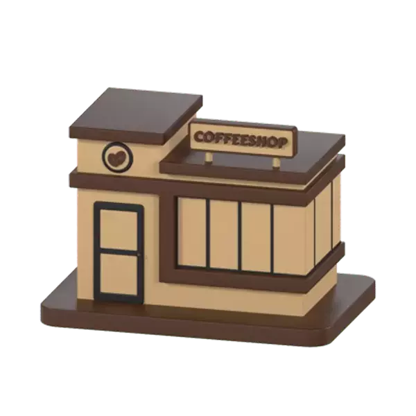 Coffee Shop 3d model--984514e4-705e-4e0f-abf9-eb7233e792a1