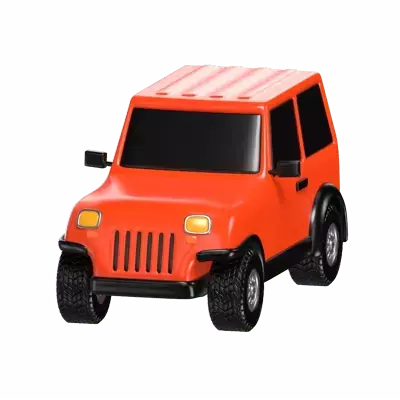 3D Off-Road Vehicle Model Adventure Ready Offroader 3D Graphic