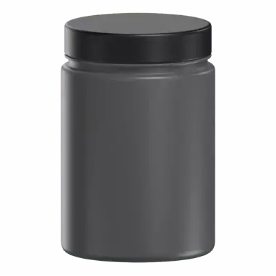 Plastic Jar 3D Graphic