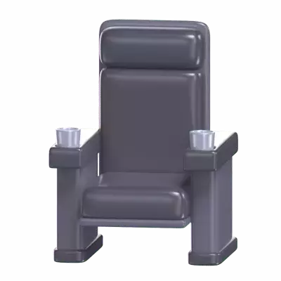 Cinema Chair 3D Graphic