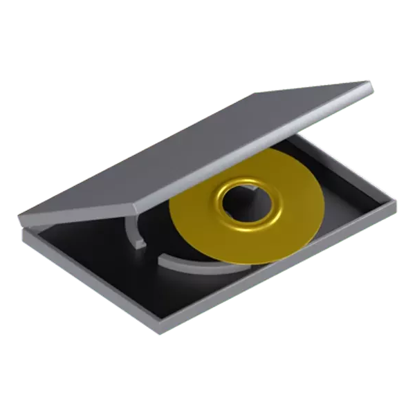 Game Disk 3D Graphic