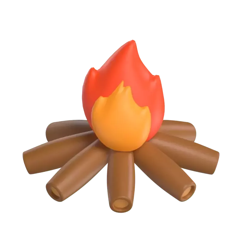 Fire 3D Graphic