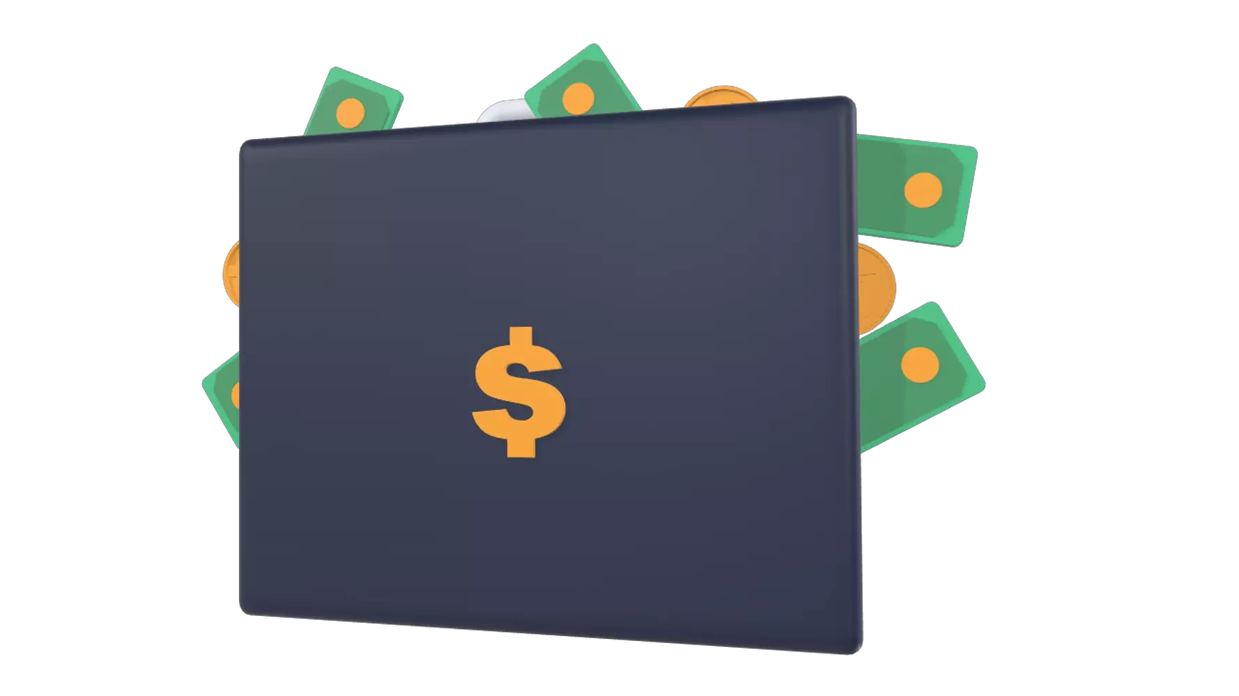 Money Bag  3D Graphic
