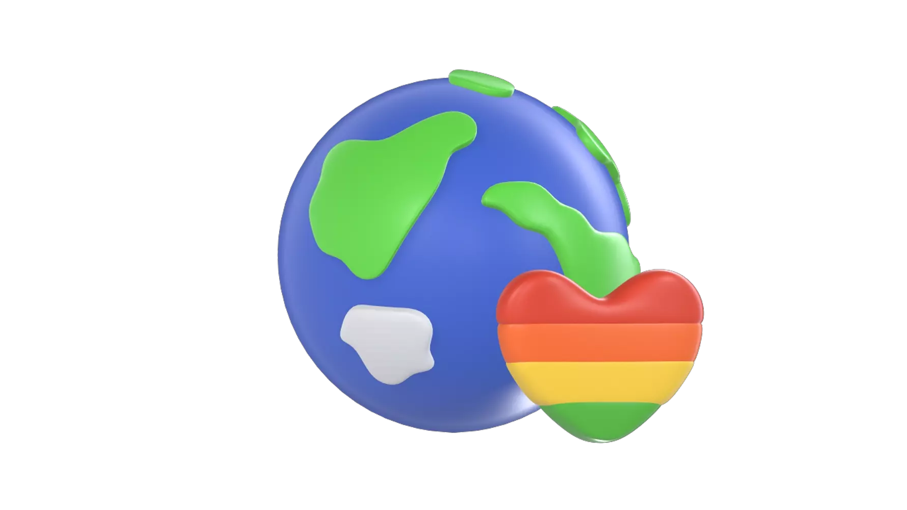 World Pride Day 3D Graphic