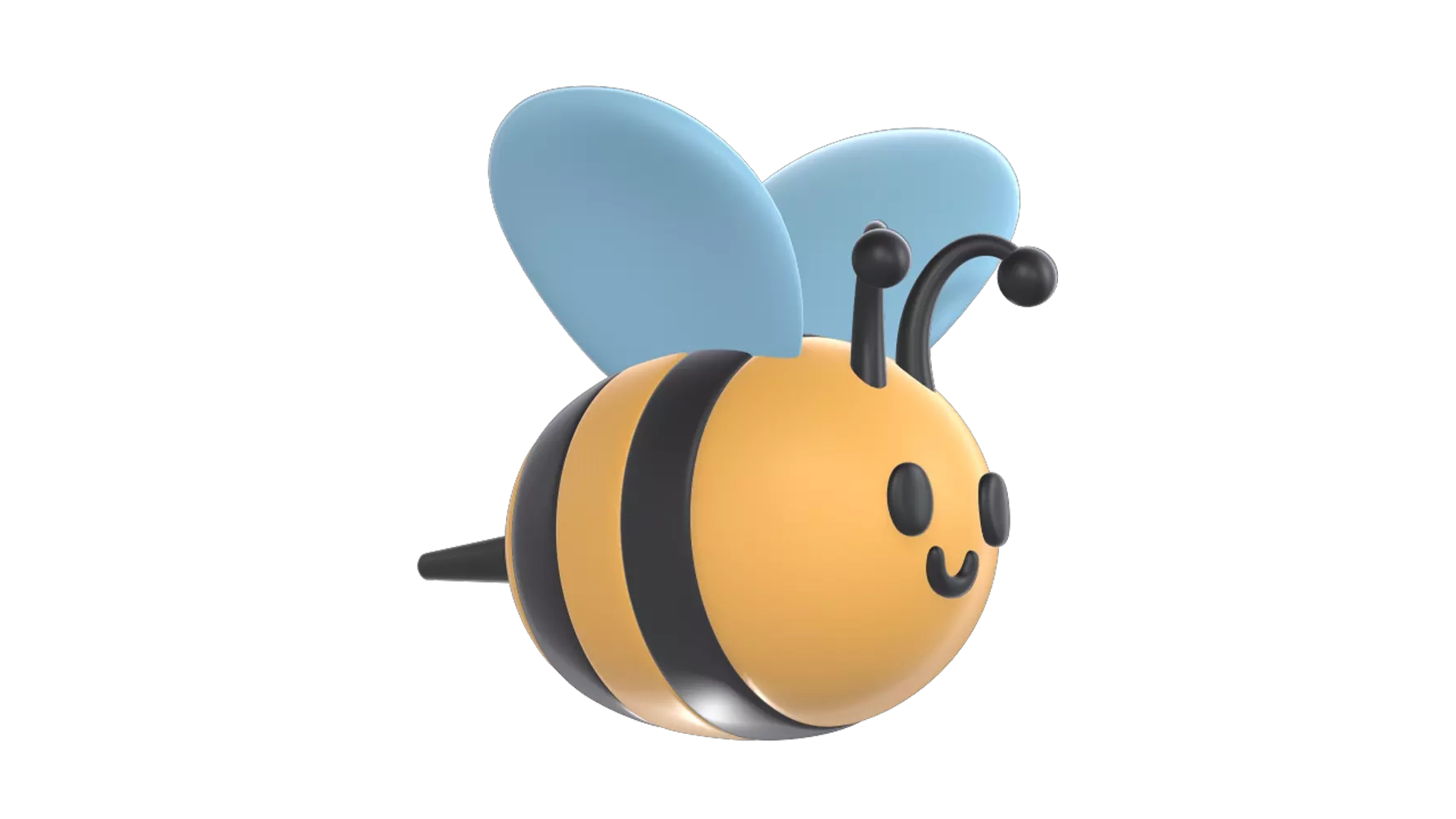 Bee 3D Graphic