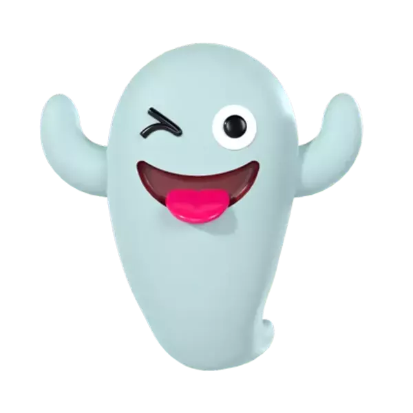 Ghost Emoji 3d model--d1e1226e-03e3-4411-b616-03057a3dd5b5
