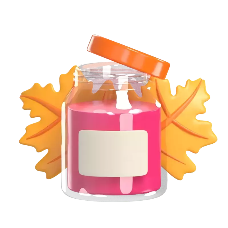 Jam Jar 3D Graphic