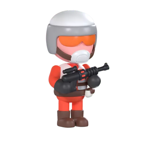 Soldier 3D Graphic