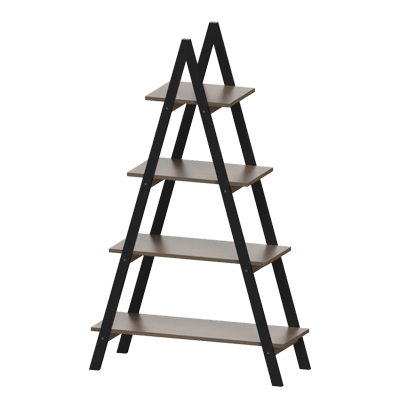 3D Storage Rack Ladder Shaped For Aesthetic Ambient 3D Graphic