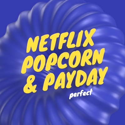 Netflix Popcorn Payday 3D Template