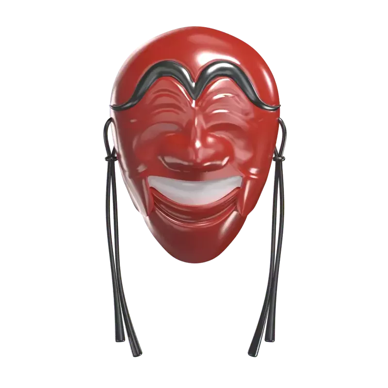 Hahoe Mask 3D Graphic