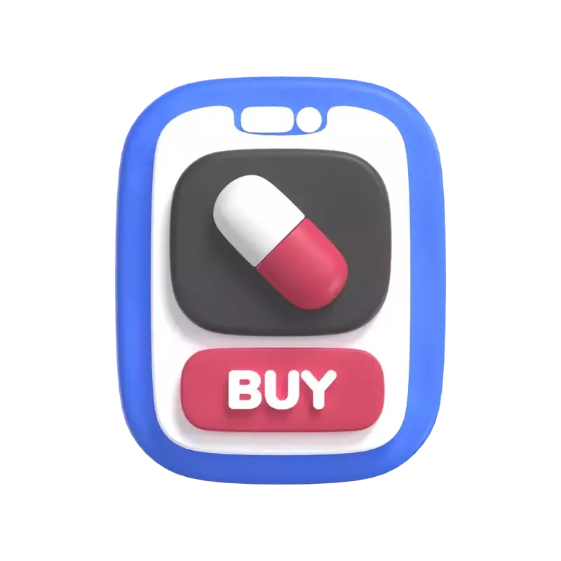 Mobile Pharmacy 3D Graphic