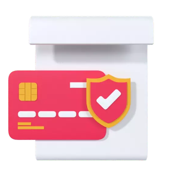Security Payment 3D Graphic
