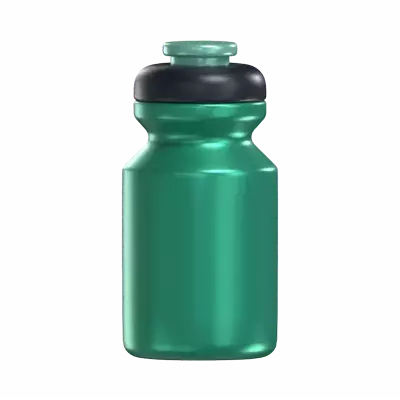 Water Bottle 3D Graphic