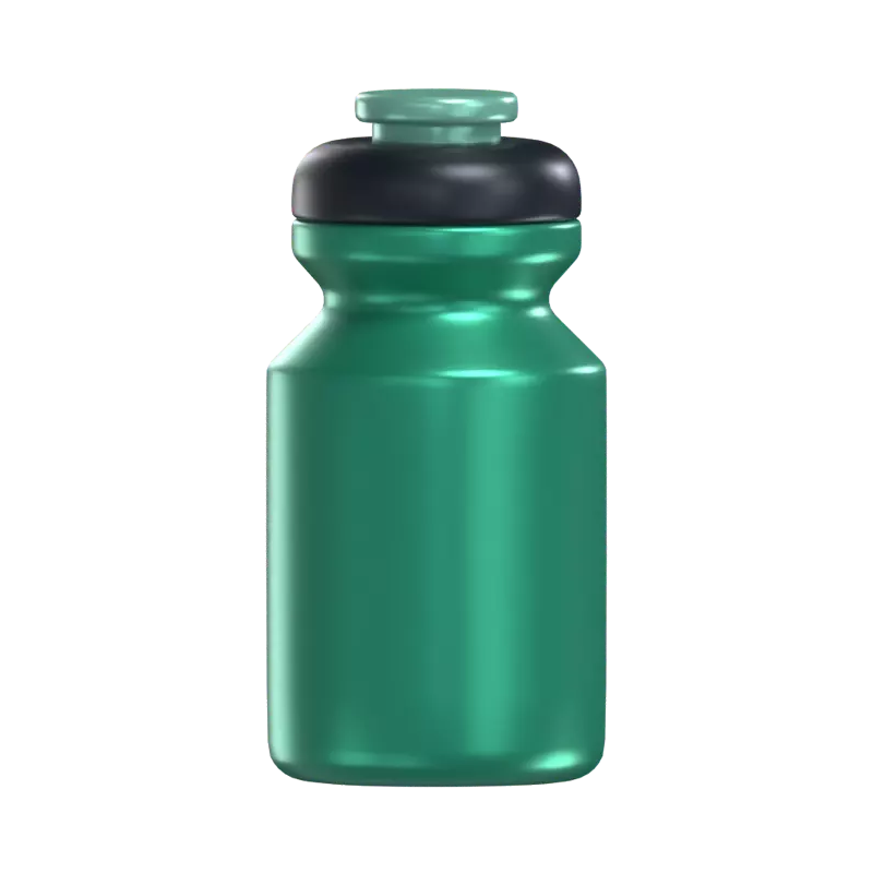 Wasserflasche 3D Graphic