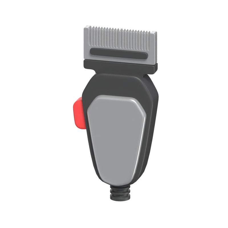 3D Electric Trimmer For Shaving Hair 3D Graphic