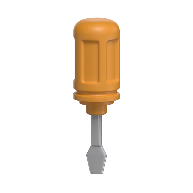 Screwdriver 3D Icon Model 3D Graphic