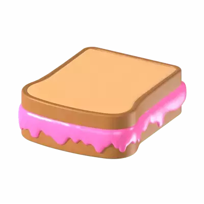 Ice Cream Sandwich 3d model--afa49743-9077-40b3-9142-35958dbe3f33