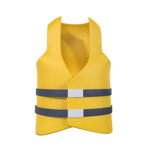 Life Jacket 3D Graphic