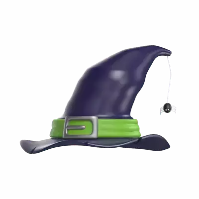 Witch Hat 3D Graphic