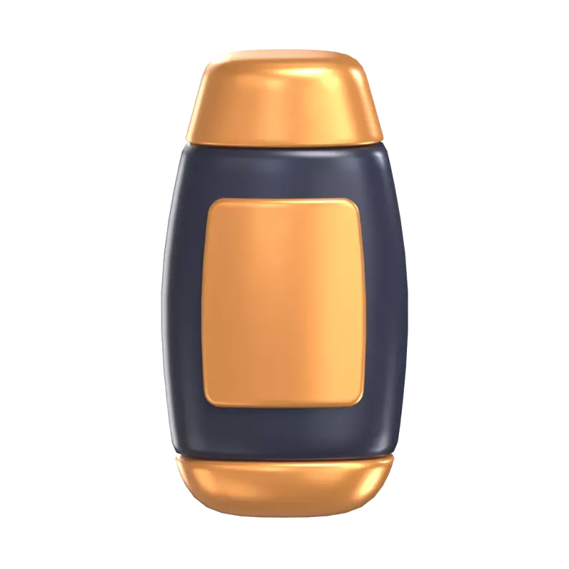 Shampoo Bottle 3D Graphic