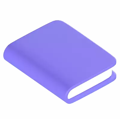 Book 3D Graphic
