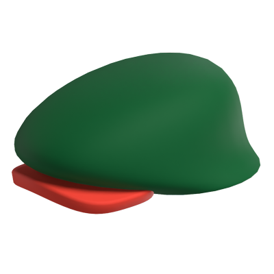 Golf Man's Hat 3D Model 3D Graphic