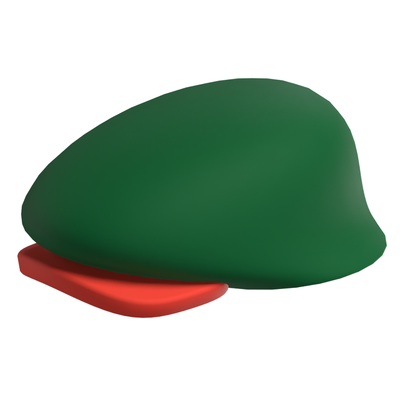 Golf Man's Hat 3D Model 3D Graphic