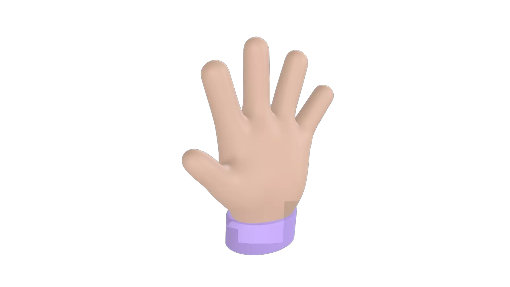 Hand 3D Graphic