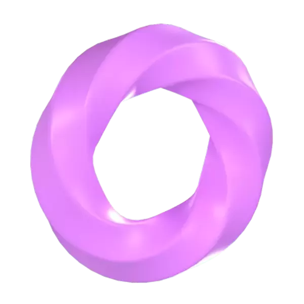 Donut 3D Graphic