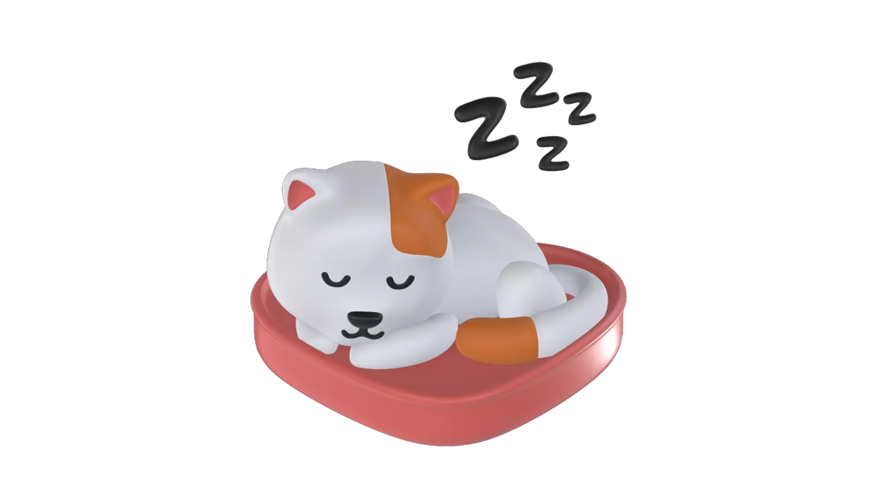 Sleeping 3D Graphic