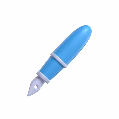 3D Fountain Pen Model To Write And Do Calligraphy 3D Graphic