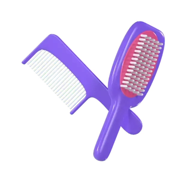 Hair Combs 3d model--7a05fa7b-6697-4904-a83f-de1719c6b23d