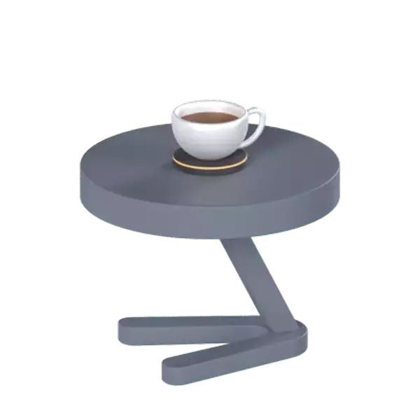 Coffee Table 3D Graphic