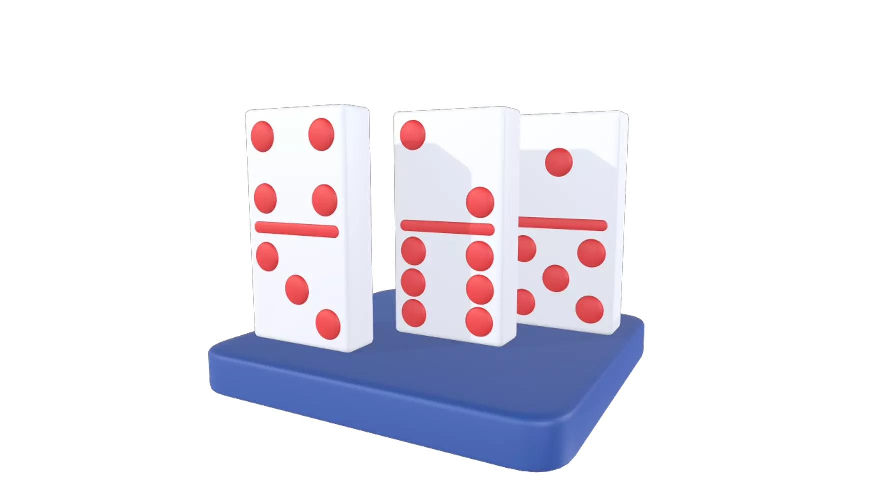 Domino 3D Graphic